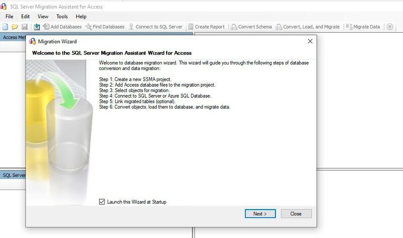 Mit dem Microsoft SQL Server Migration Assistant können lokal betriebene Datenbanken zu Azure SQL migriert werden. (Joos/Microsoft (Screenshot))