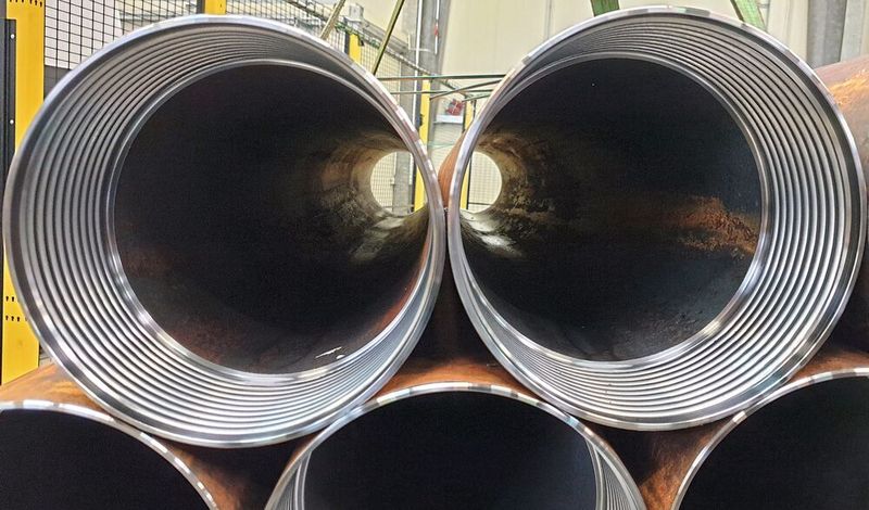 Bauteile von Sysbohr sind mit robusten Rundgewinde versehen, um auch unter den Bedingungen auf einer Baustelle eine problemlose Montage zu ermöglichen. (Bild: Ingersoll)