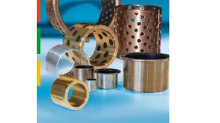 Das breit aufgestellte Gleitlager-Sortiment von Findling Wälzlager umfasst auchModelle mit Graphitschmierung. (Bild: Findling GmbH)