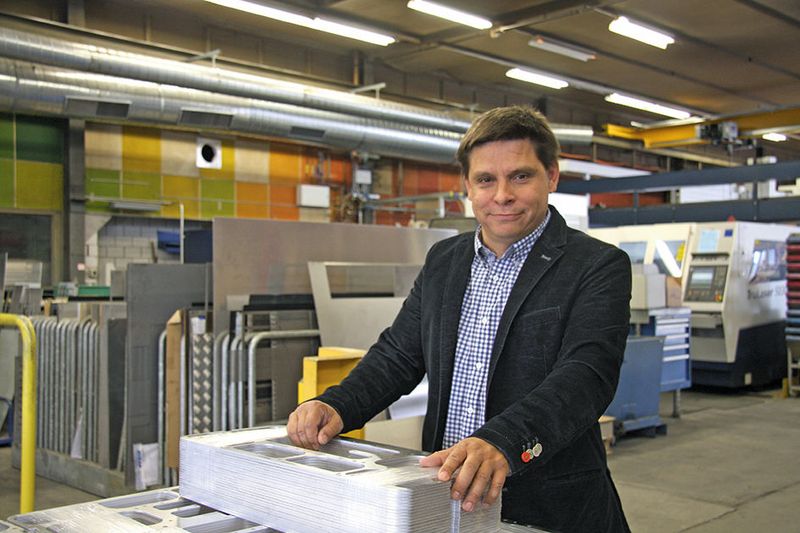 Fabian Wille, Geschäftsführer der Mirap AG: «Wir gewährleisten unseren Kunden höchste Qualität bei Material, Bearbeitung, Lieferung und Terminierung.» (Bild: L.Meister)