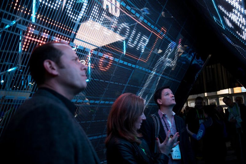 Sehenswertes auf dem Stand von Intel auf der CESW in Las Vegas. (Intel Corporation)