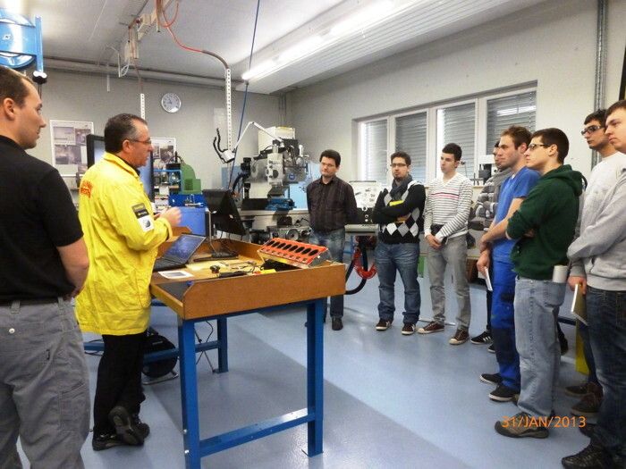 Séminaire Sandvik du 31 janvier 2013 au Technopôle de Ste-Croix. (Image: CPNV, Y. Neuenschwander)