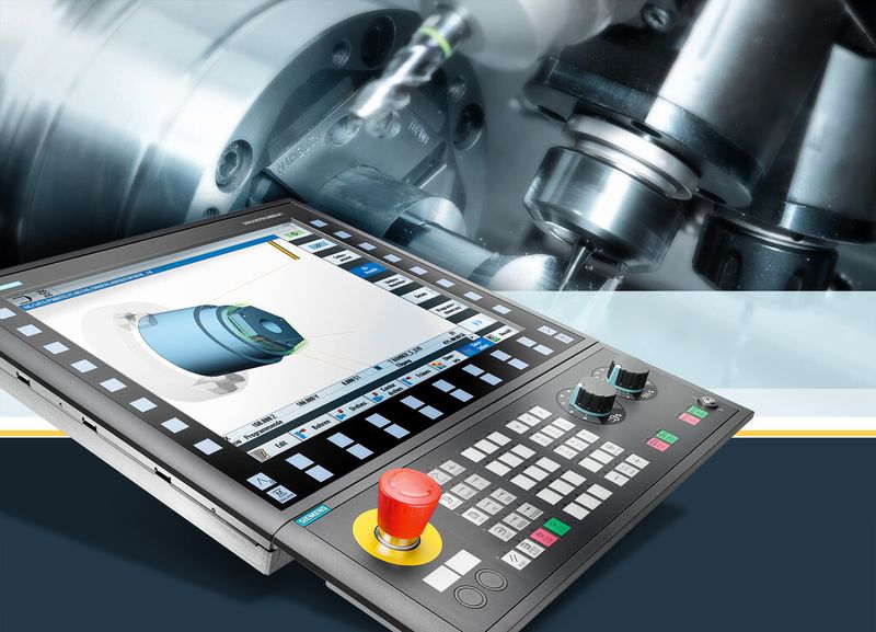 Siemens treibt mit neuen Funktionen die Produktivität und Präzision der High-End-CNC Sinumerik 840D sl weiter voran. (Bild: Siemens)