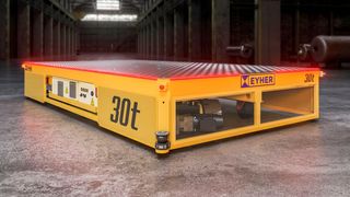 Transportplattform von Eyher: Jung Hebe- und Transporttechnik aus Waiblingen vertreibt diese Geräte jetzt exklusiv in Deutschland. (Bild: Jung)
