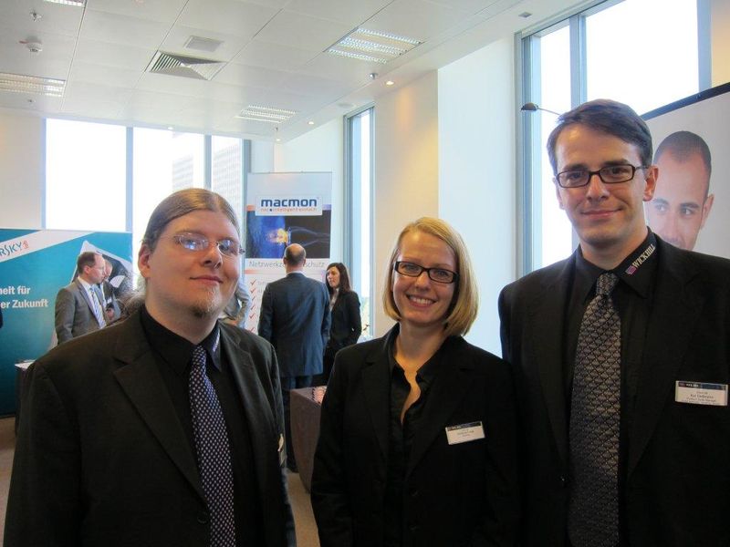 Das Wick Hill Team v.l. Christoph Lange, Stefanie Frese und Kai Dettmann (Archiv: Vogel Business Media)