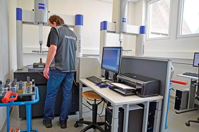Vernetzung von Konstruktion und Fertigung zur Qualitätssicherung: Zeiss-Contura-3D-Koordinaten-Messmaschinen. (Toolcraft)