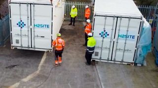 H2Site builds the most efficient ammonia cracker to produce fuel-cell purity hydrogen for the Ammogen Project in the UK.  (Source: H2Site)