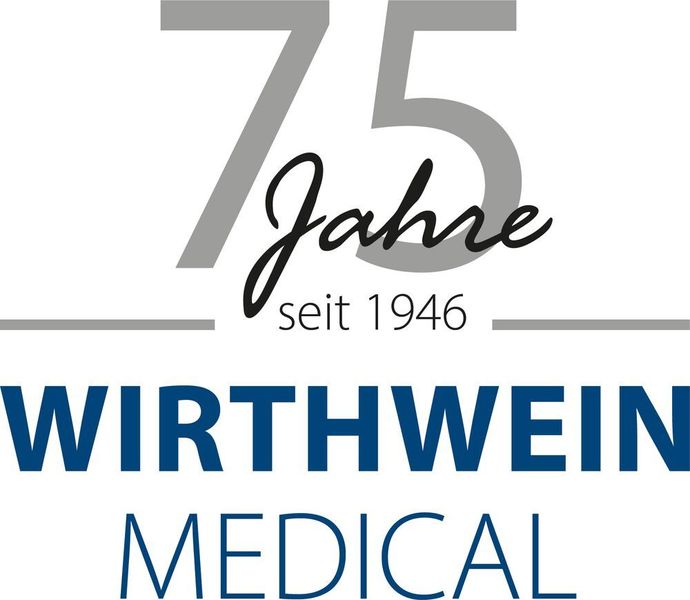 Das Jubiläumslogo zum 75. Jubiläum der Wirthwein Medical GmbH & Co. KG. (Wirthwein Medical )