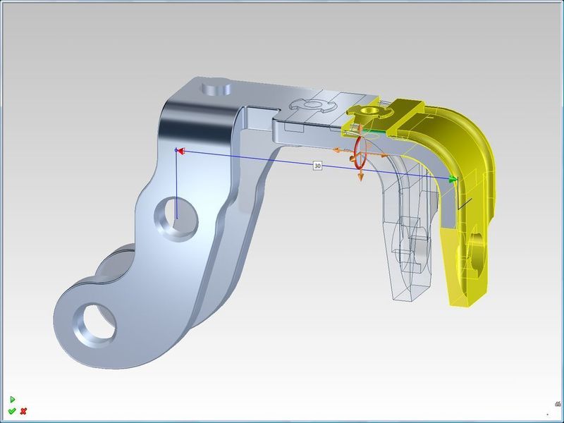 4 3D-Konstruktionen in Echtzeit vorantreiben, inklusive 3D-Bemaßung „on-the-fly“. (Archiv: Vogel Business Media)