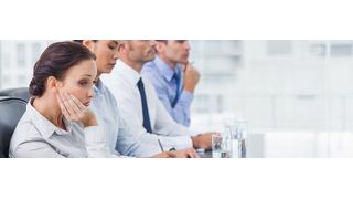 Acht von zehn Büroangestellten gaben an, an ihrem Arbeitsplatz produktiver zu sein als in Meetings. (© – istock.com – Wavebreakmedia)