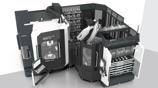 Das «MATRIS WPH» von DMG MORI ist für das Handling sowohl von Werkstücken als auch Paletten konzipiert. (Bild: DMG MORI)