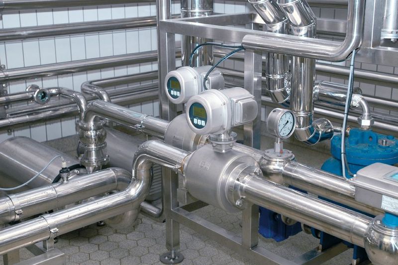 Magnetisch-induktive Durchflussmessung mit MID-Promag  (Bild: Endress+Hauser)