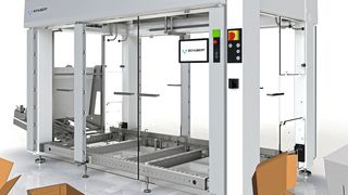 Der Lightline-Cartonpacker ist konzipiert für Verpackungsaufgaben, die weniger Flexibilität erfordern. (Bild: Gerhard Schubert)