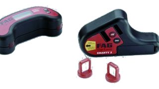 Bild 1: Das Laser-Messgerät Smarty 2 hilft beim winkelgenauen Ausrichten von Riemenscheiben und Kettenrädern. (Archiv: Vogel Business Media)