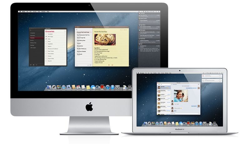 OS X 10.8 Mountain Lion steht unter dem Motto „Inspiriert vom iPad – überarbeitet für den Mac“. Einfacher Zugriff auf Kommunikationmittel und Social-Media-Angebote sowie die Synchronisierung der vorhandenen Geräte stehen im Mittelpunkt des Lion-Nachfolgers. (Archiv: Vogel Business Media)
