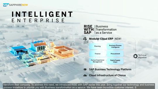 Teil eines neuen Kundenportals ist Rise, das Anwender in branchenspezifische Clouds holen soll. (Bild:  Müller)