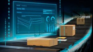 Mit vorausschauender Wartung können Ausfälle beispielsweise an Paketbändern vermieden werden.  (Siemens)