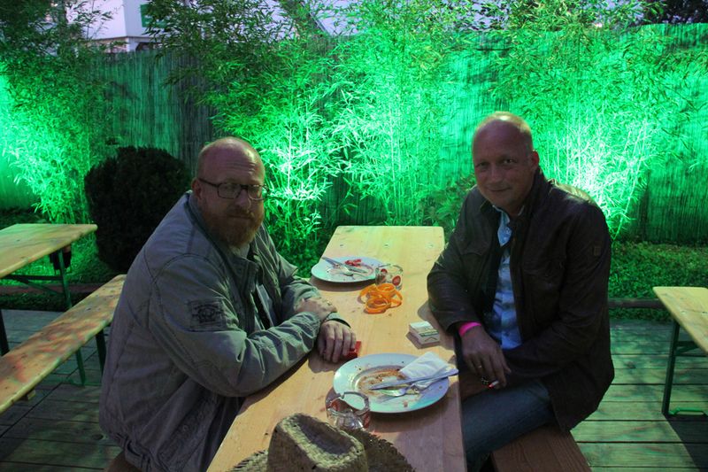 (l.) Jörn Beckmann, comteam, mit Dirk Karthaus, Verico (Bild: DC Club)