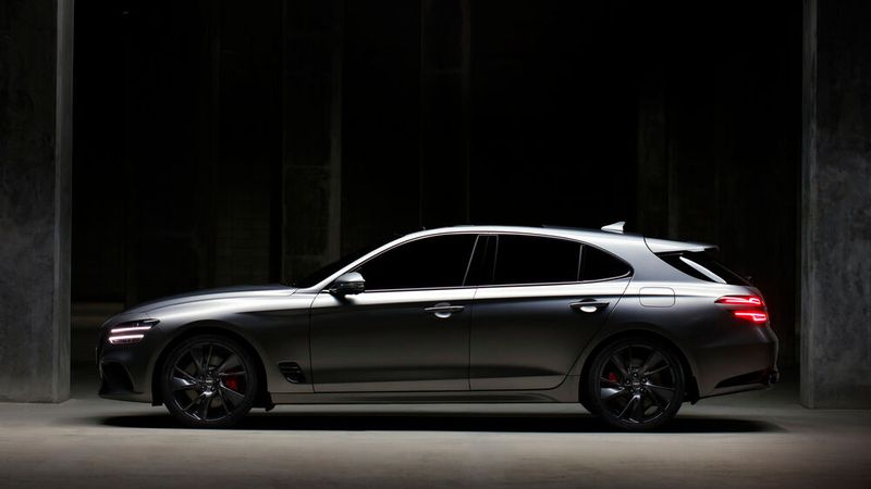 Daher bringen die Koreaner den G70 exklusiv für Europa als Shooting Brake. (Bild: Genesis)