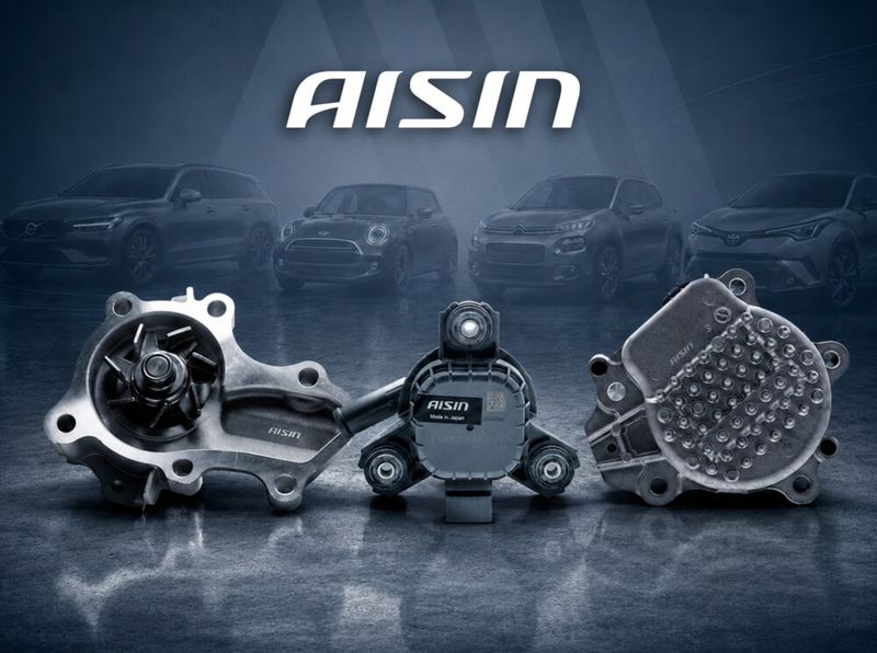 Aisin Europe Aftermarket präsentieren auf der Frankfurter Messe sein Aftermarket-Portfolio.(Bild:  Aisin)