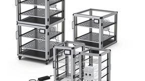 Die Exsikkator sind in drei verschiedenen Größen erhältlich, von ca. 50 bis 300 Liter Innenraumvolumen. (Bild: Sicco)