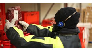 Im Tiefkühlbereich hat sich Fripa für eine Pick-by-Voice-Lösung entschieden. (Bild: CSB-System)