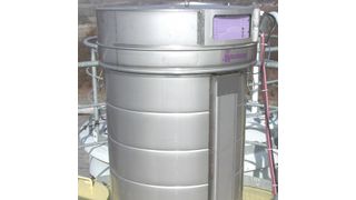 Der Silofilter Sirius für Schüttgüter von der Waiweldai Anlagentechnik besticht durch sein elegantes Design. (Bild: Waiweldai)