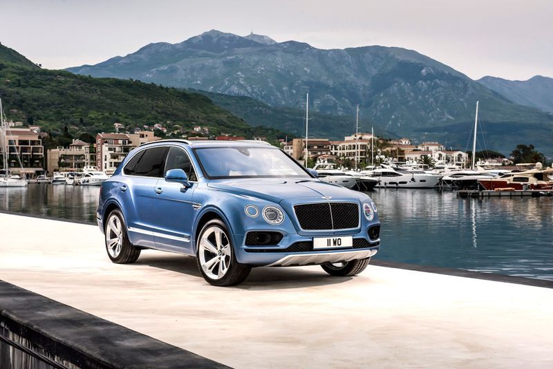 Ab sofort bietet Bentley den Bentayga auch mit einem V8-Diesel an. (Bentley)