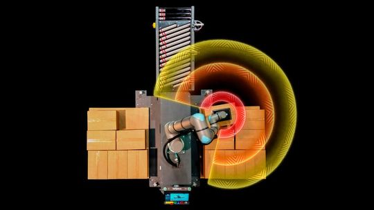 Mithilfe von Sonair hat Berobox seine Palettierlösung kontinuierlich weiterentwickelt, um die Einrichtung, Bedienung und tägliche Arbeit damit zu vereinfachen.(Bild:  Berobox)
