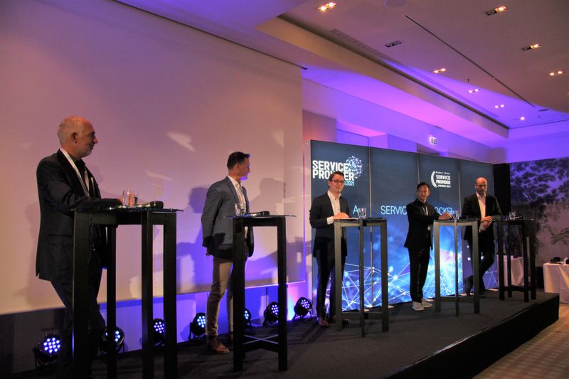 GaiaX – was ist für mich als Service Provider drin? Darüber wurde anschließenden auf dem Podium diskutiert. (Vogel IT-Medien GmbH)