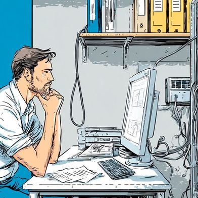 RAID 10 kombiniert die RAID-Level 1 und 0. (Bild: Midjourney / KI-generiert)