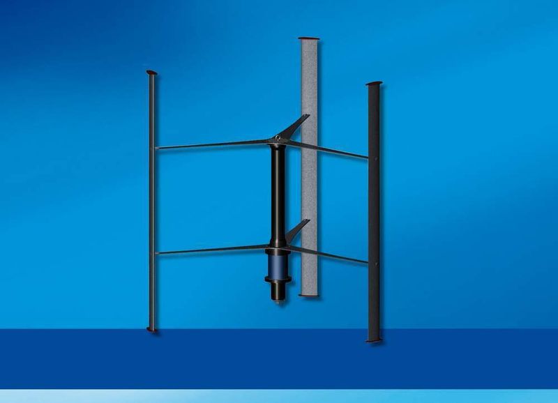 Windenergieanlage: Die Kleinwindanlage wurde von den Ritter-Ingenieuren konsequent auf die Bedürfnisse von Eigenheimbesitzern, Landwirten oder kleineren Unternehmen entwickelt. (Archiv: Vogel Business Media)