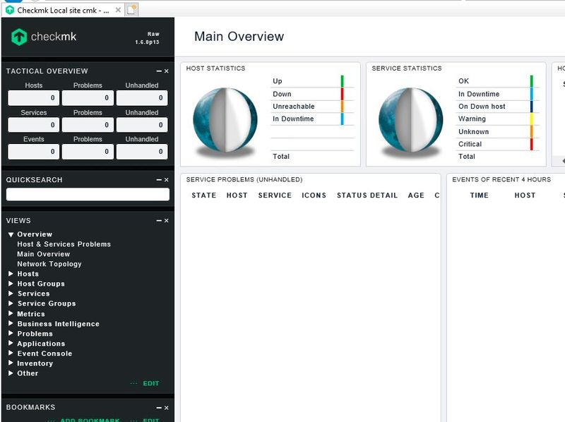 Checkmk wird über den Webbrowser verwaltet. Das funktioniert auch mit der Docker-Version. (Bild: Checkmk / tribe29 / Joos)