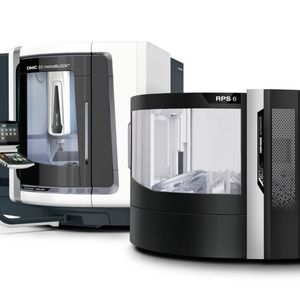 Das Rundspeichersystem RPS 6 zeigt DMG Mori neben weiteren Beispielen auf der EMO Hannover 2019.