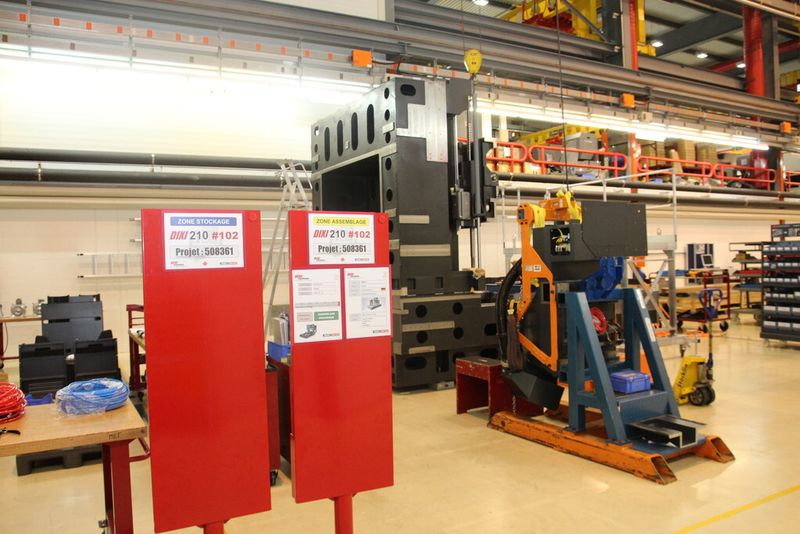 …eine für die Produktion von Linsen bei einem Kunden in Berlin. (Bild: Fouhy)