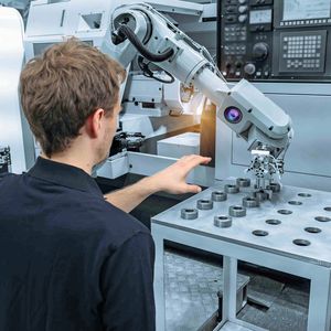 In Zukunft erkennen Roboter die Gesten des Bedieners und reagieren direkt und präzise.