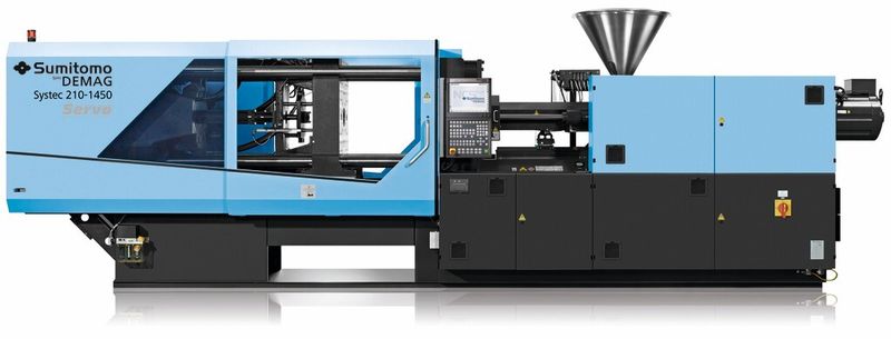 Systec Servo - hocheffiziente und ressourcenschonende Antriebstechnologien auf der technologischen Basis BlueTechnolution, wie Sumitomo berichtet. (Bild: Sumitomo (SHI) Demag)