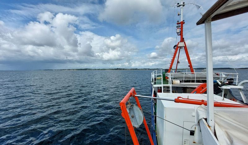 Zeitserienstation Boknis Eck: Die Studie hat Langzeitmessungen der Station am Ausgang der Eckernförder Bucht genutzt, um zu untersuchen, wie sich die Umweltbedingungen in der westlichen Ostsee von 1991 bis 2019 verändert haben.(Bild:  Ilka Thomsen)
