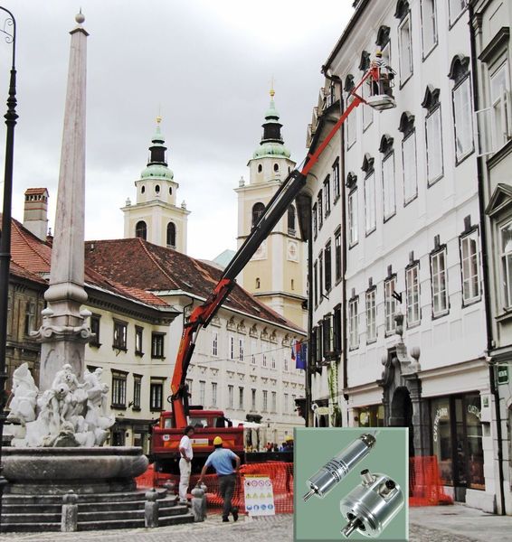Bild 4: Die Einsatzmöglichkeiten von Winkelcodierern sind vielfältig – mobile Arbeitsbühnen, ... Bild: TWK (Archiv: Vogel Business Media)