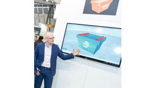 Welche Farbe soll der Behälter haben? Wo soll das Logo positioniert werden? Welches Zubehör ist sinnvoll? Der Konfigurator der Bito-Lagertechnik ermöglicht dem Anwender eine 3D-Konfiguration mit einer anspruchsvollen visuellen Darstellung im 360°-Modus.  (Bito)