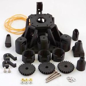 Alle essentiellen Bauteile - mit Ausnahmen des Boards, des Kameramoduls und Schrauben - können aus einem geeigneten 3-D-Drucker selbst hergestellt werden.(Bild:  WaterScope)