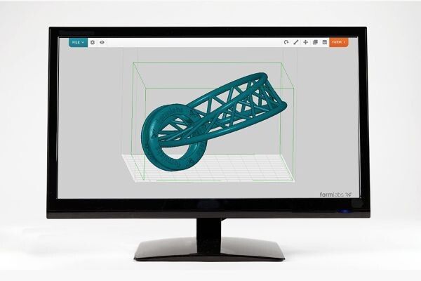 Software Preform. (Bild: Formlabs)