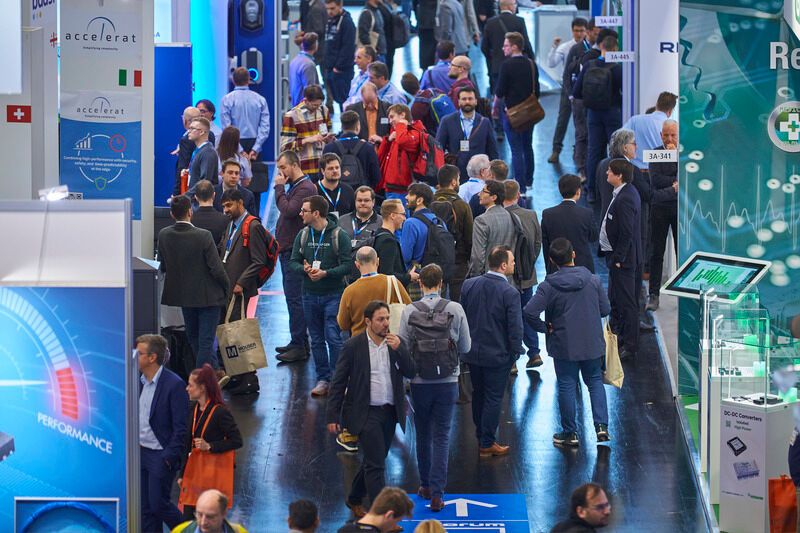 Silicon Labs showcases the newest SoCs at Hall 4A, Stand 128/129. The xG26 is Silicon Labs' most powerful MCU and Wireless SoC to date. It builds on the xG24 chip and addresses the more complex applications for IoT end nodes, offers headroom for Matter over Thread, maximizes resources for software, designs, protocols, and peripherals while still leaving room for growth, thus enabling better system integration. Also shown at the booth are demos from the areas of machine learning, Bluetooth, Wi-Fi, and Matter, including live demos of HADM, people counting, and a camera reference design. (Image:Image:)