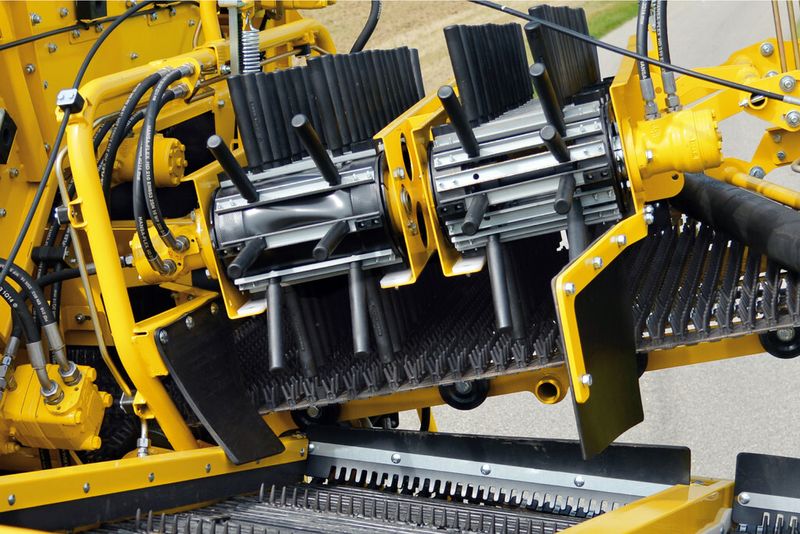 Detail der Kartoffelerntemaschine Keiler 1. (Bild: Ropa)