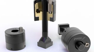 Mit dieser neuen MDA-Kraftspannmutter bietet Jakob Antriebstechnik die neueste Version an. Sie ist für Gewindegrößen zwischen M12 und M48 ausgelegt und gilt als sehr robust. Den geringen manuellen Bedienaufwand verstärkt die innere Mechanik bis hin zu 180 Kilonewton Spannkraft. (Bild: Jakob Antriebstechnik)