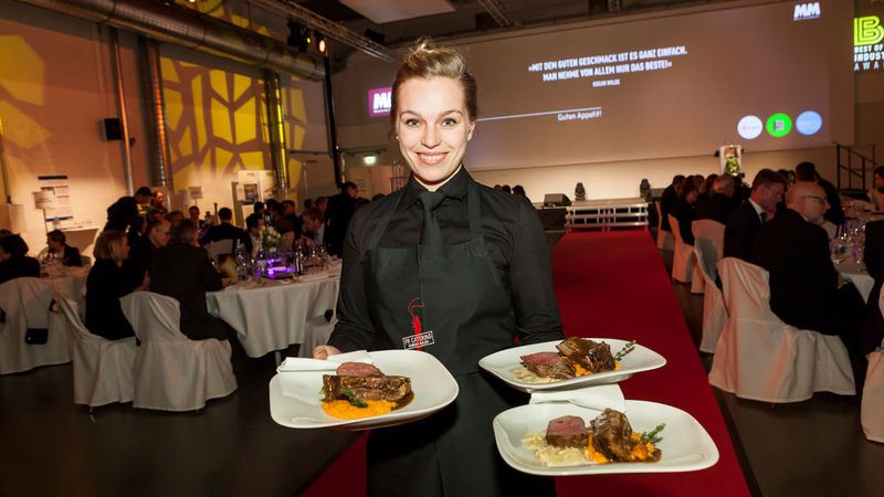 Impressionen des Gala-Abends zur Verleihung des „Best of Industry“-Awards Mitte Februar in Würzburg. (Stefan Bausewein)