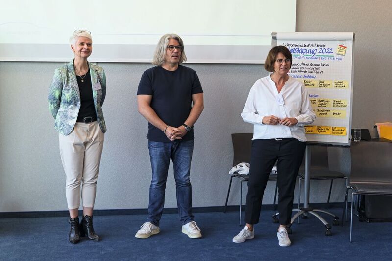 Birgit Behrens, Heiko Schmidt und Ute Schulze bilden den Vorstand der Gütegemeinschaft.