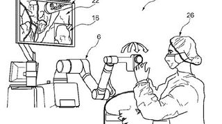 Medizinisches Robotersystem (Bild: B. Braun New Ventures/DPMA)