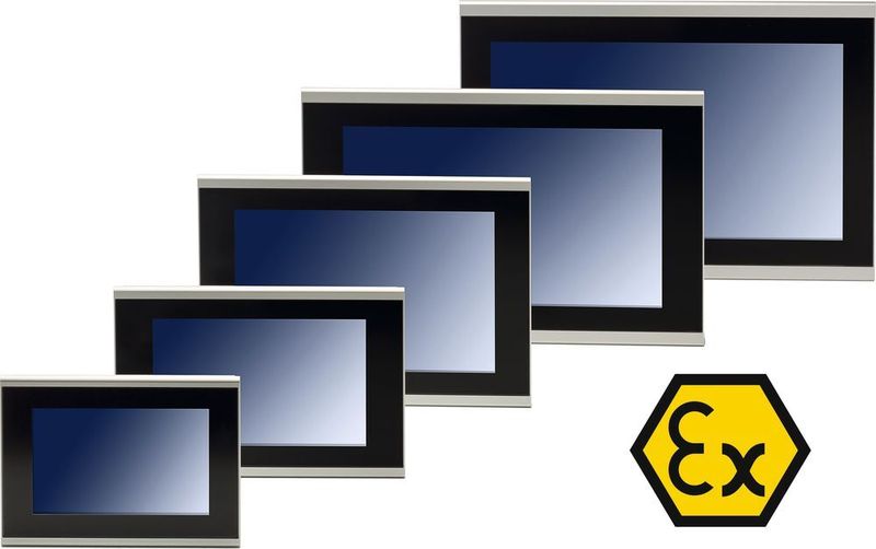 Je nach Anwendung sind die Panel-PCs in einer Display-Größe von sieben Zoll bis 21,5 Zoll erhältlich. (Phoenix Contact)