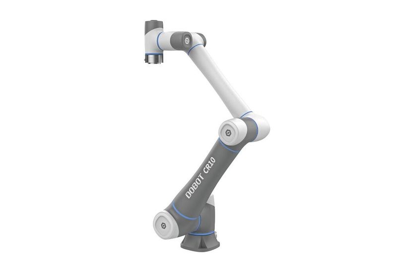Der neue Dobot CR10 hat eine Reichweite von über 1,5 m und eine Tragkraft von 10 kg.